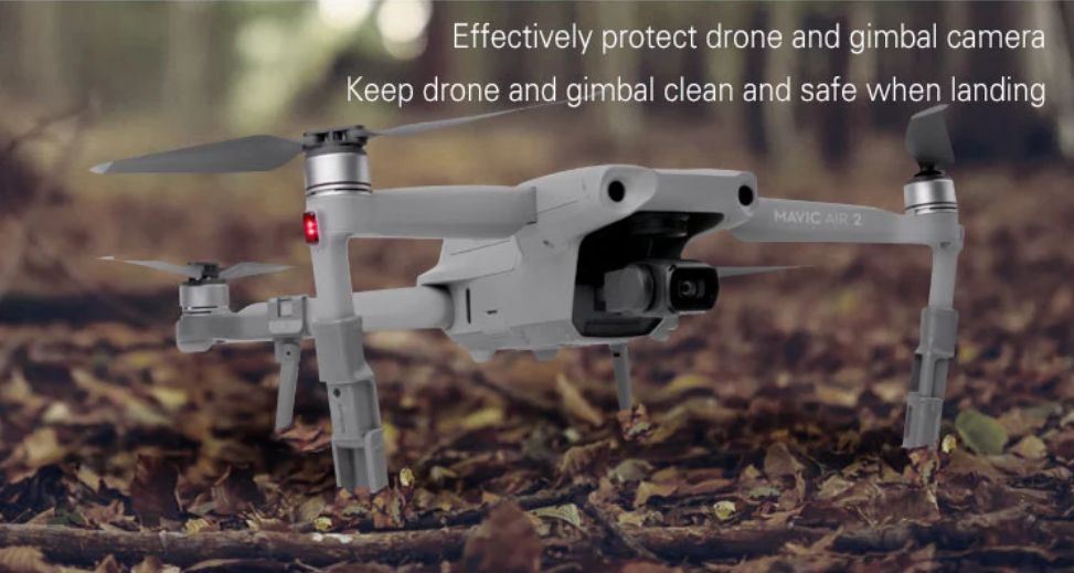 Vyšší skládací podvozek pro DJI Mavic AIR 2 12